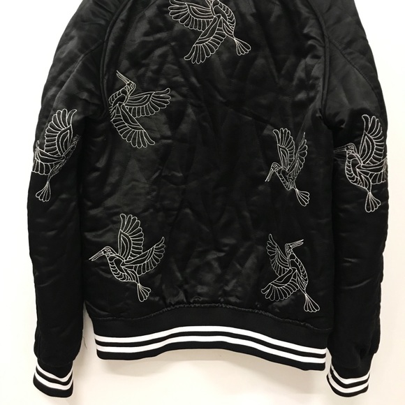 Black Zara Bomber Jacket - Picture 2 of 5